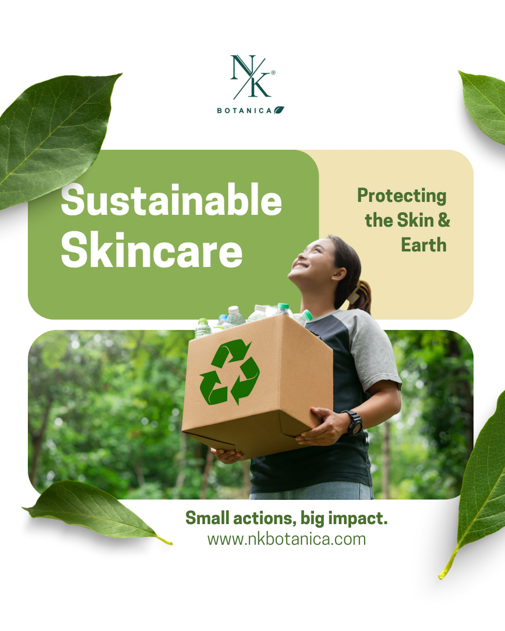Sustainable Skincare: NK Botanica’s Efforts to Reduce Carbon Footprints
